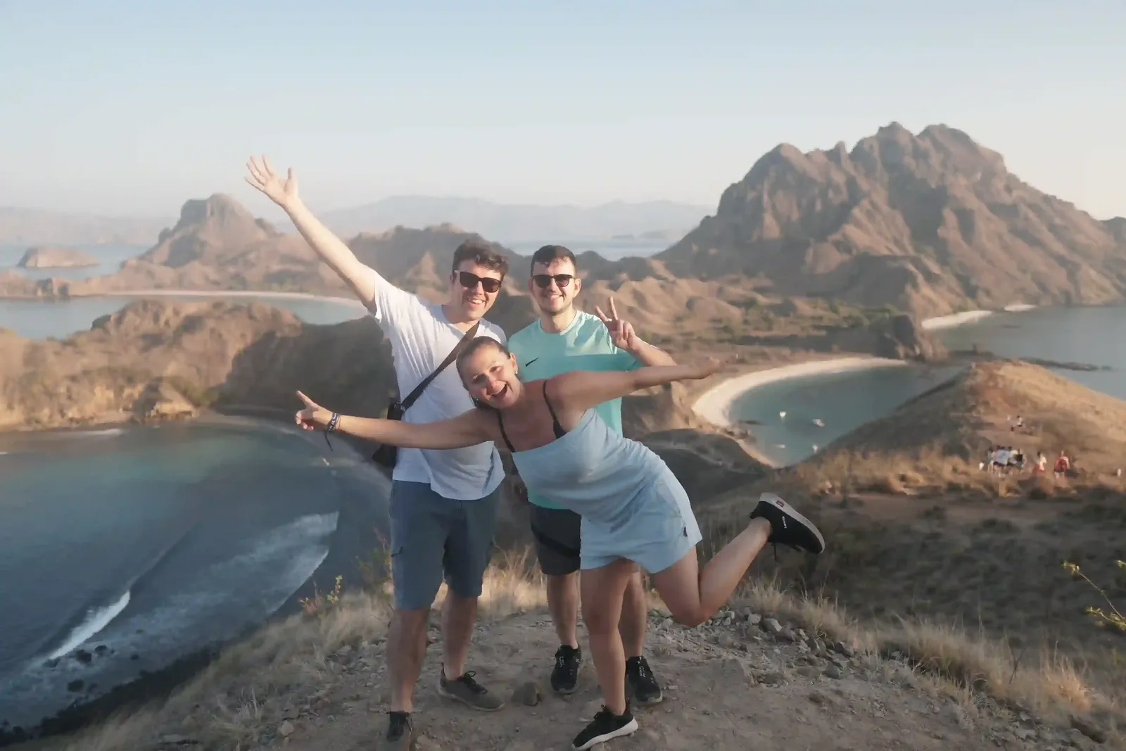 Padar before the fleet arrives.