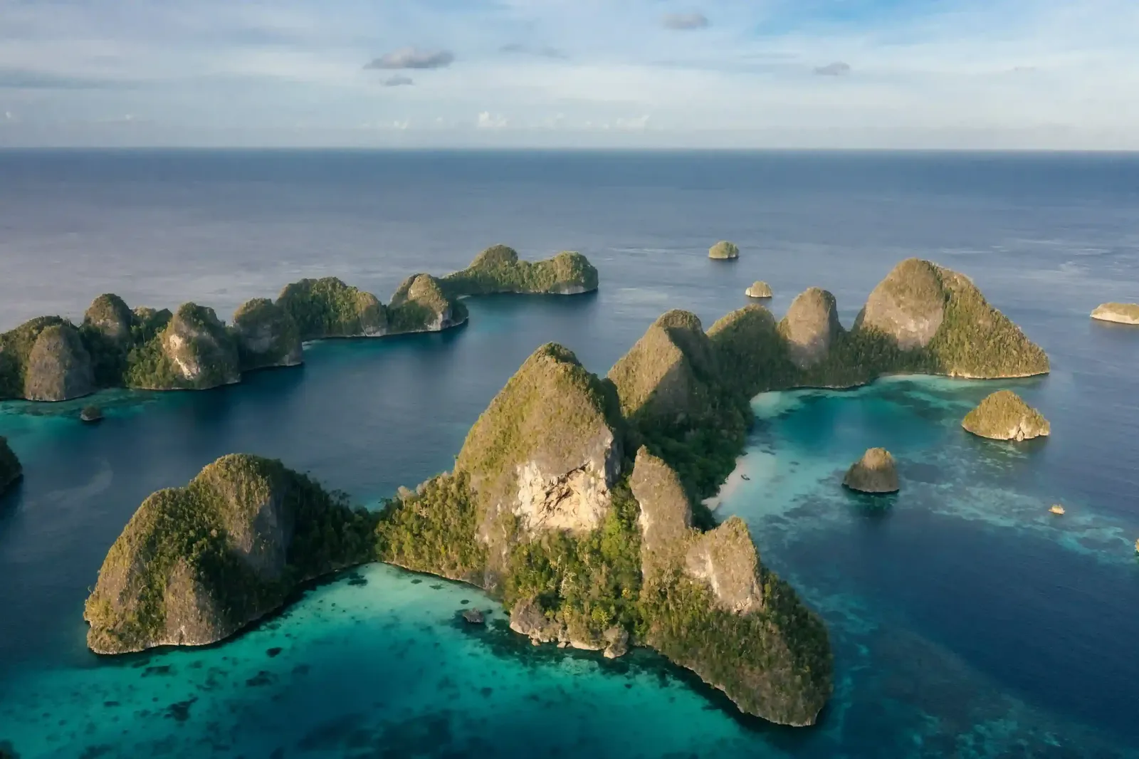 Raja Ampat runs on the opposite calendar.